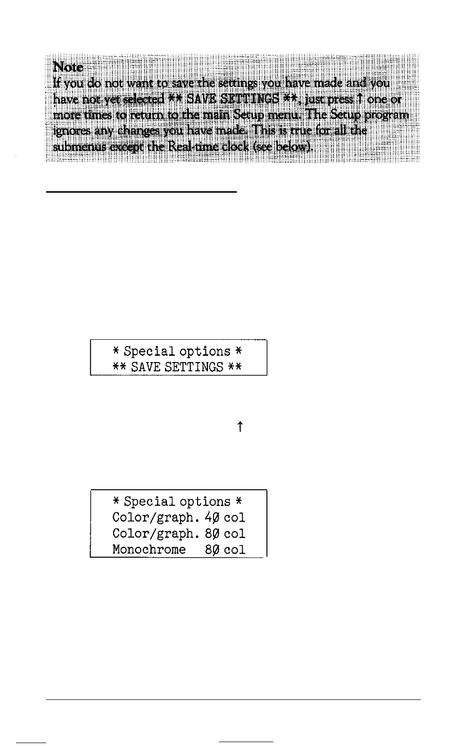 Setting the display type | Epson 20 User Manual | Page 35 / 218