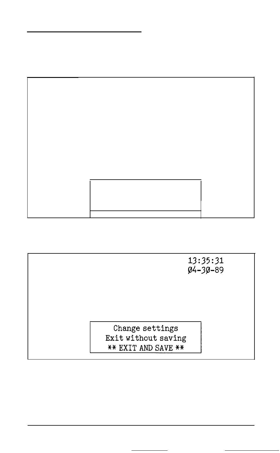 Leaving the setup menu | Epson 20 User Manual | Page 43 / 218