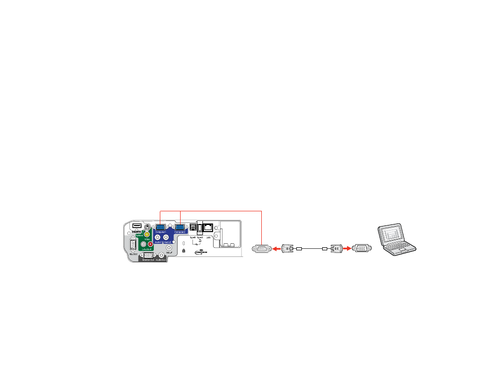 Connecting to a computer for vga video, Connecting to a computer for hdmi video and audio | Epson BrightLink 435Wi User Manual | Page 30 / 238