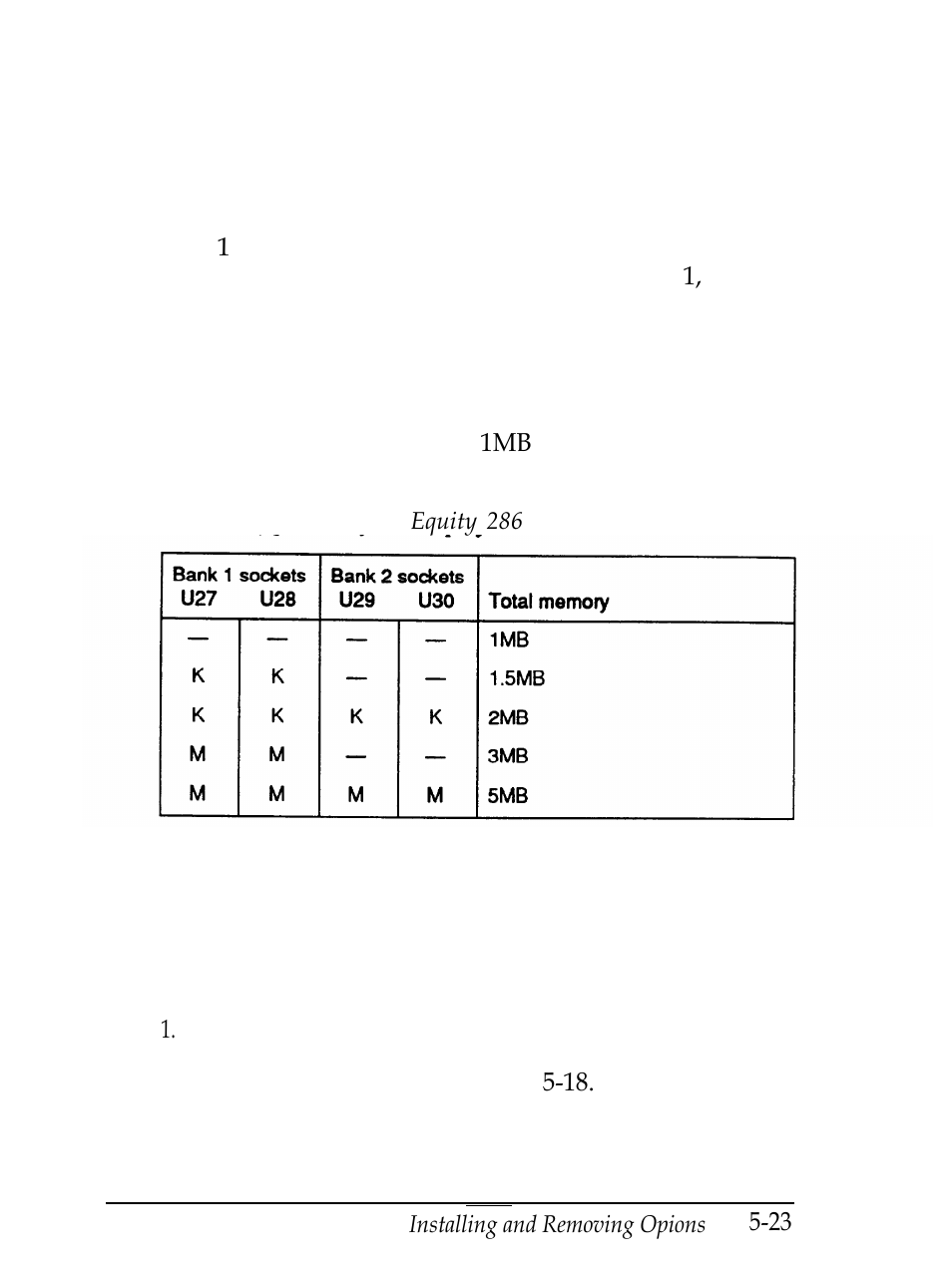 Installing memory modules | Epson Equity 286 PLUS User Manual | Page 113 / 263