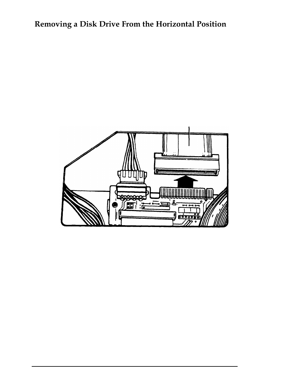 Removing a disk drive from the horizontal position, B-43 | Epson Equity 286 PLUS User Manual | Page 182 / 263