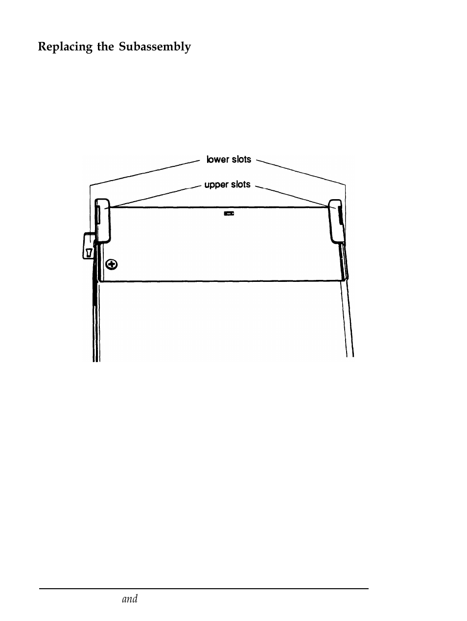 Replacing the subassembly, B-46 | Epson Equity 286 PLUS User Manual | Page 185 / 263