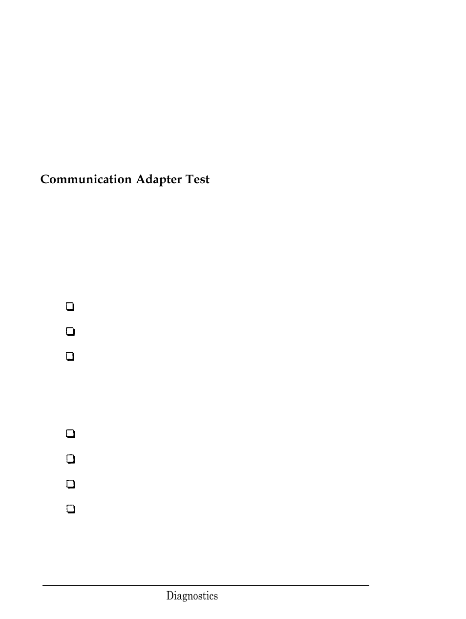 Communication adapter test, C-24, Error | Paper | Epson Equity 286 PLUS User Manual | Page 218 / 263