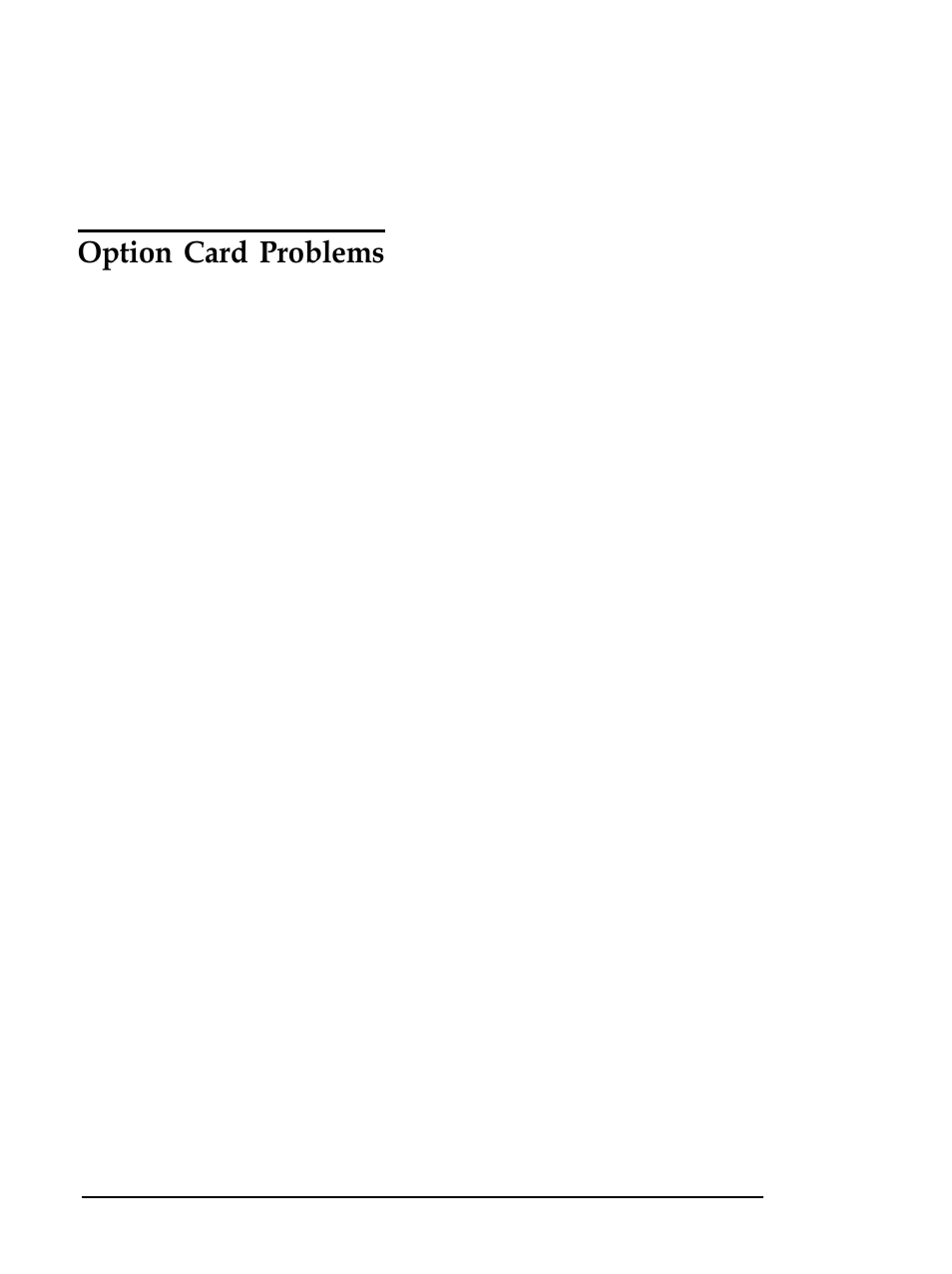 Option card problems, D-18 | Epson Equity 286 PLUS User Manual | Page 237 / 263