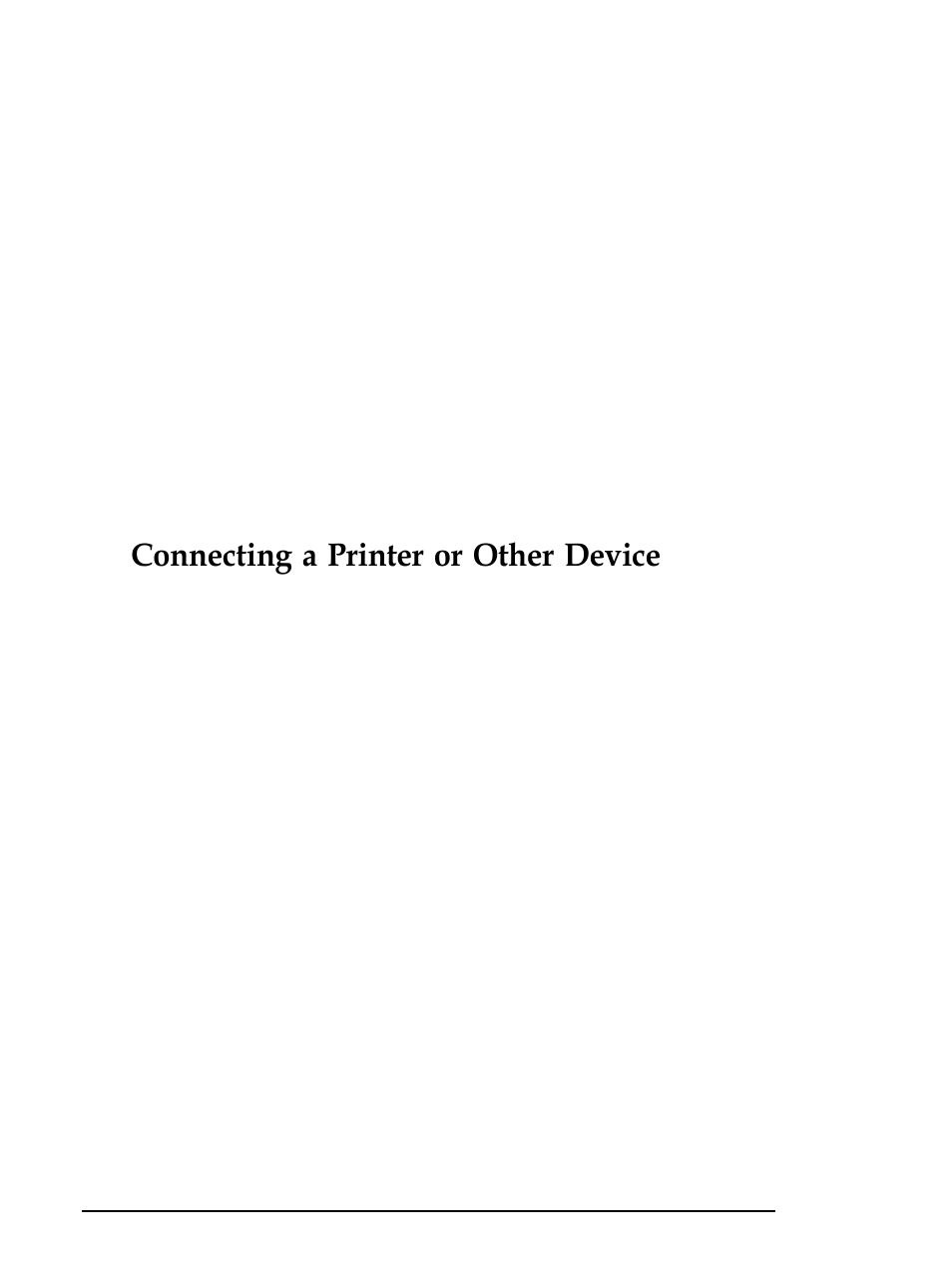 Connecting a printer or other device, Using the parallel interface | Epson Equity 286 PLUS User Manual | Page 25 / 263