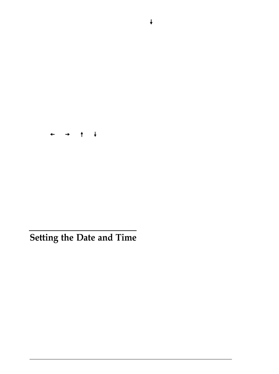 Selecting options, Starting the date and time, Setting the date and time | Run setup | Epson Equity 286 PLUS User Manual | Page 38 / 263