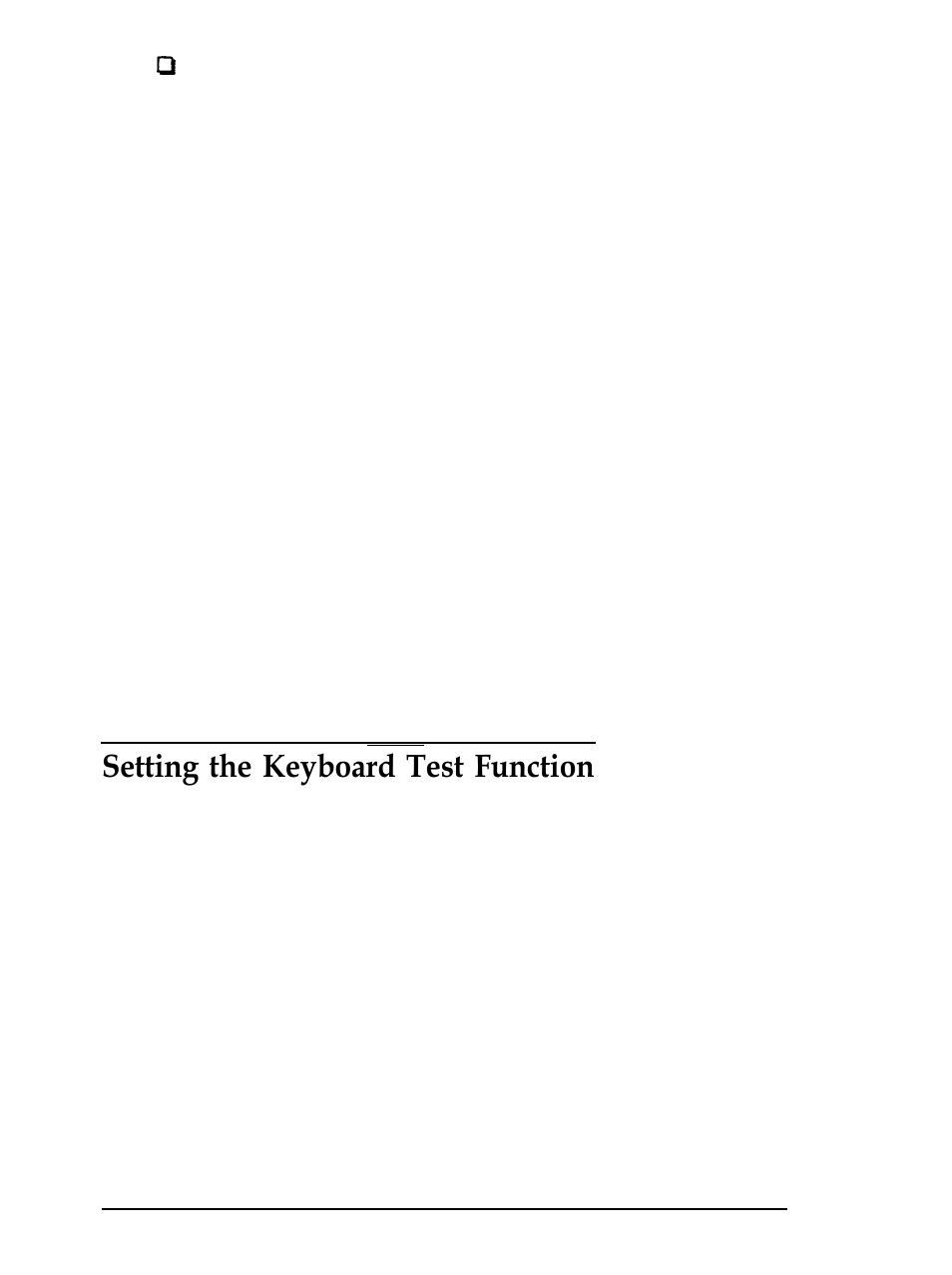 Setting the keyboard test function, Color 40x25, Ins t | Not insta1led | Epson Equity 286 PLUS User Manual | Page 44 / 263