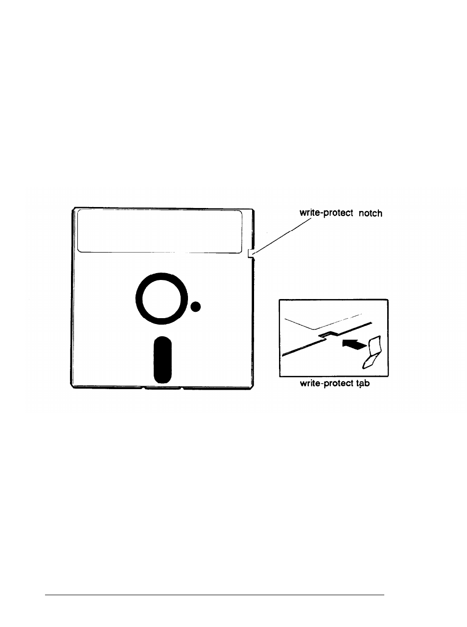 Write-protecting diskettes | Epson Equity 286 PLUS User Manual | Page 64 / 263