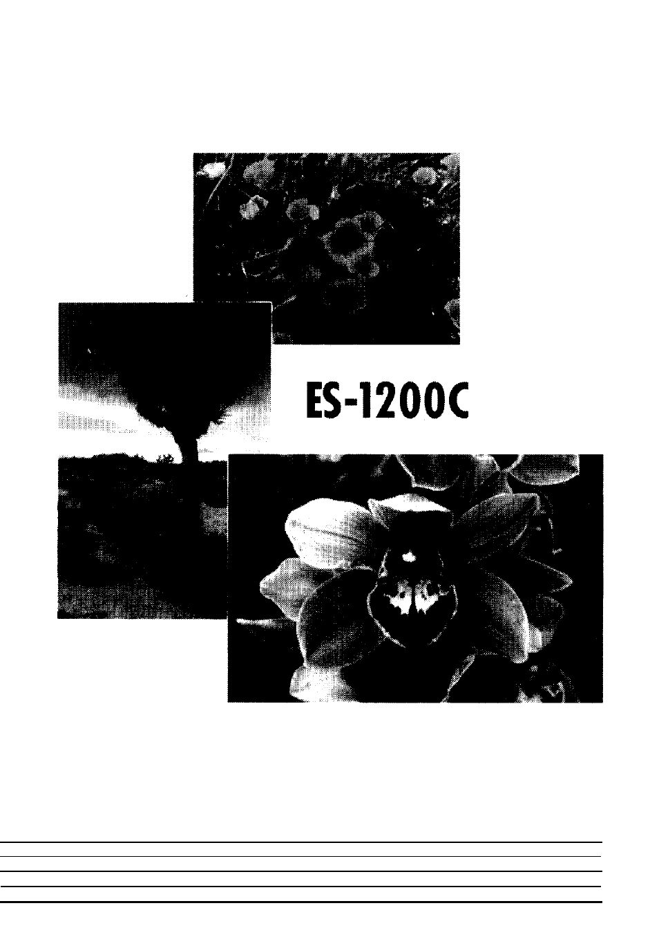 Epson ES-1200C User Manual | 96 pages