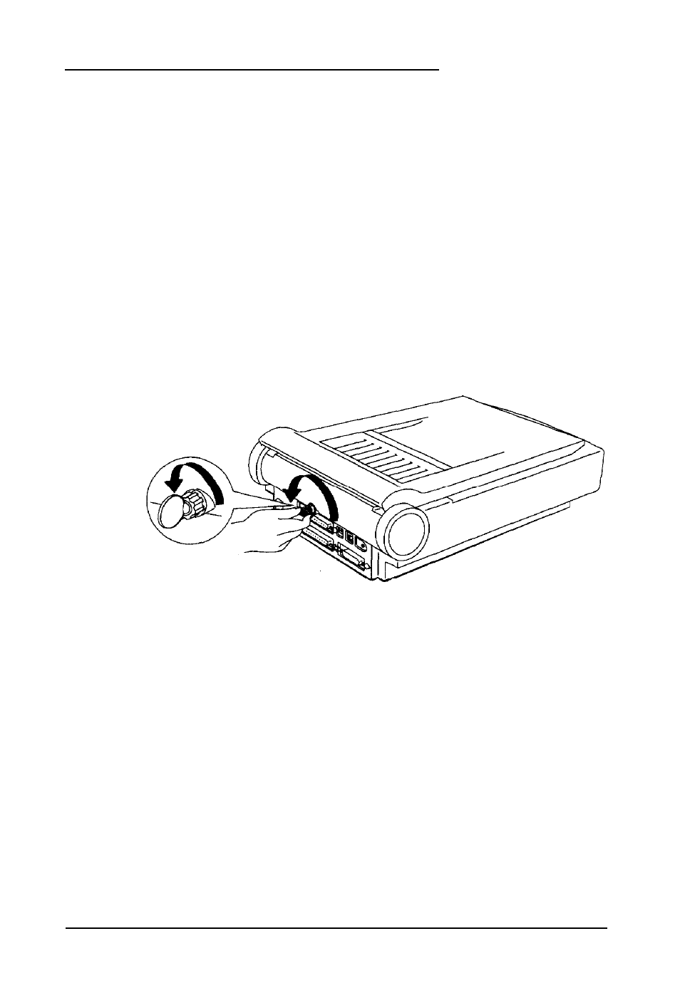 Releasing the transportation screw | Epson ES-1200C User Manual | Page 16 / 96