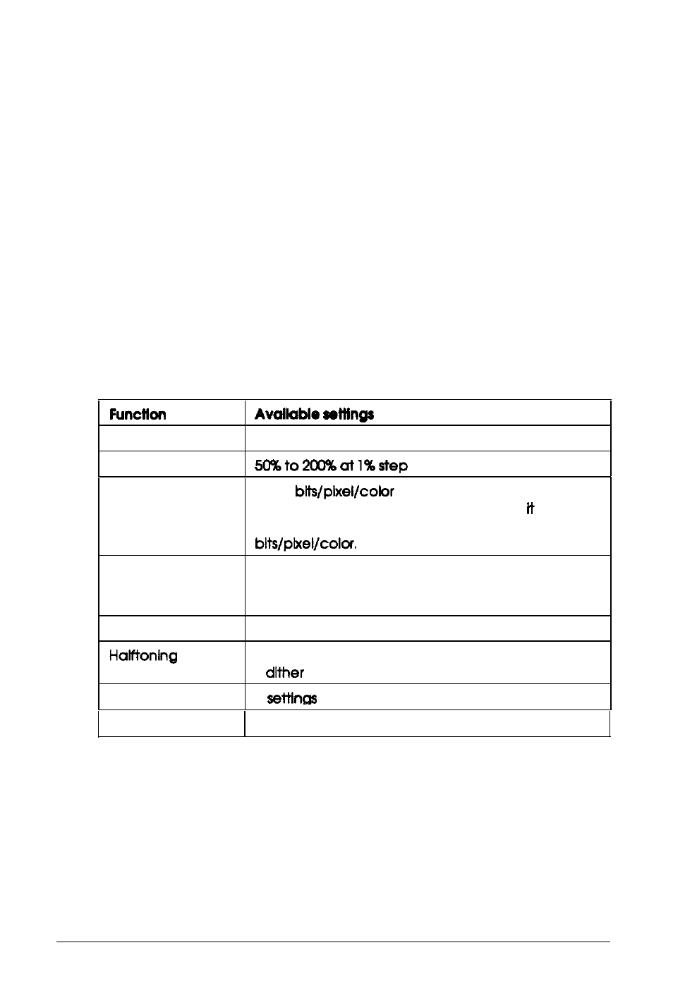 Scanner settings | Epson ES-1200C User Manual | Page 74 / 96