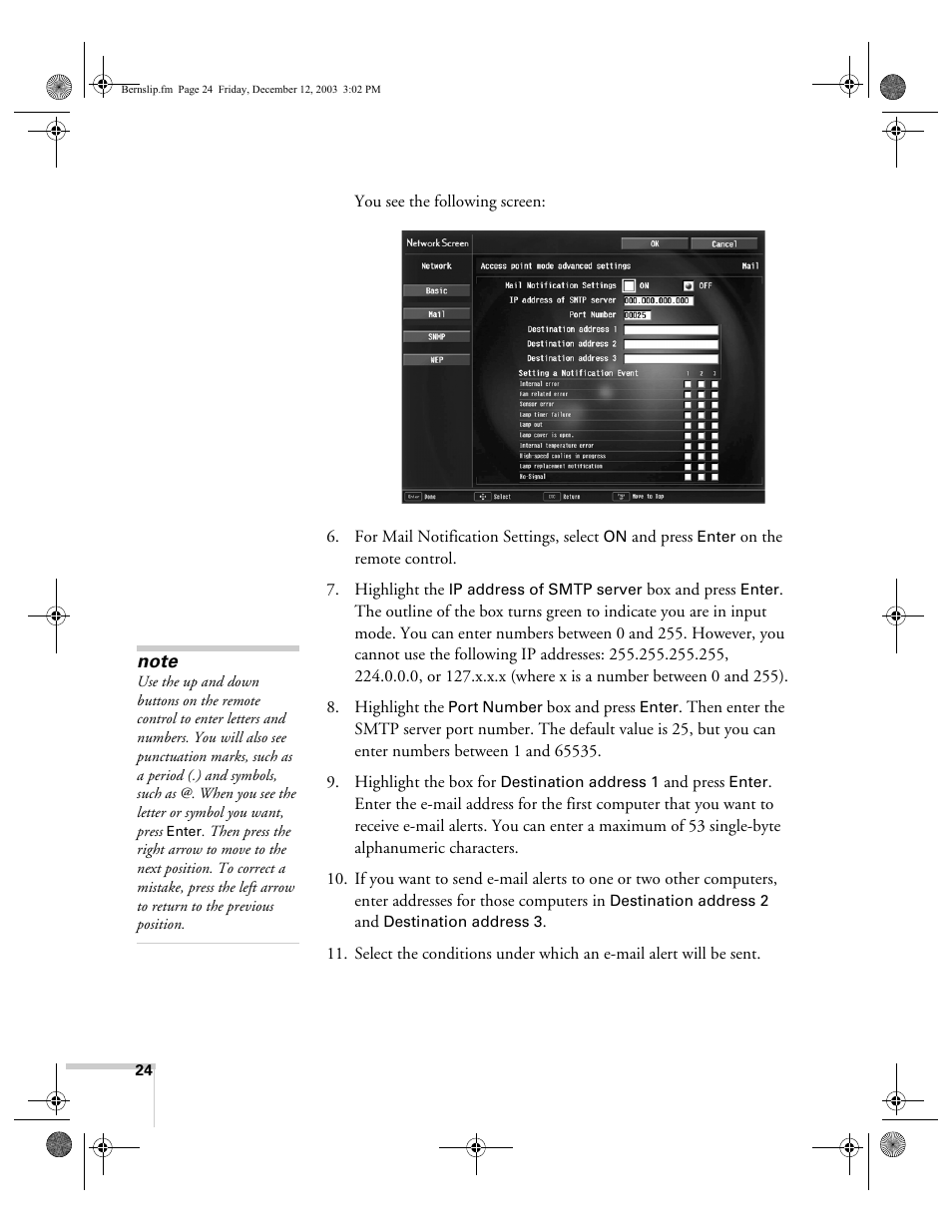 Epson PL 735c User Manual | Page 24 / 28