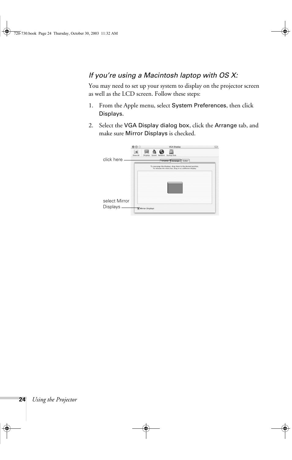 Epson 730c User Manual | Page 30 / 106