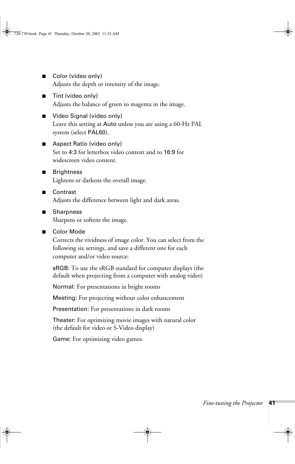 Epson 730c User Manual | Page 47 / 106