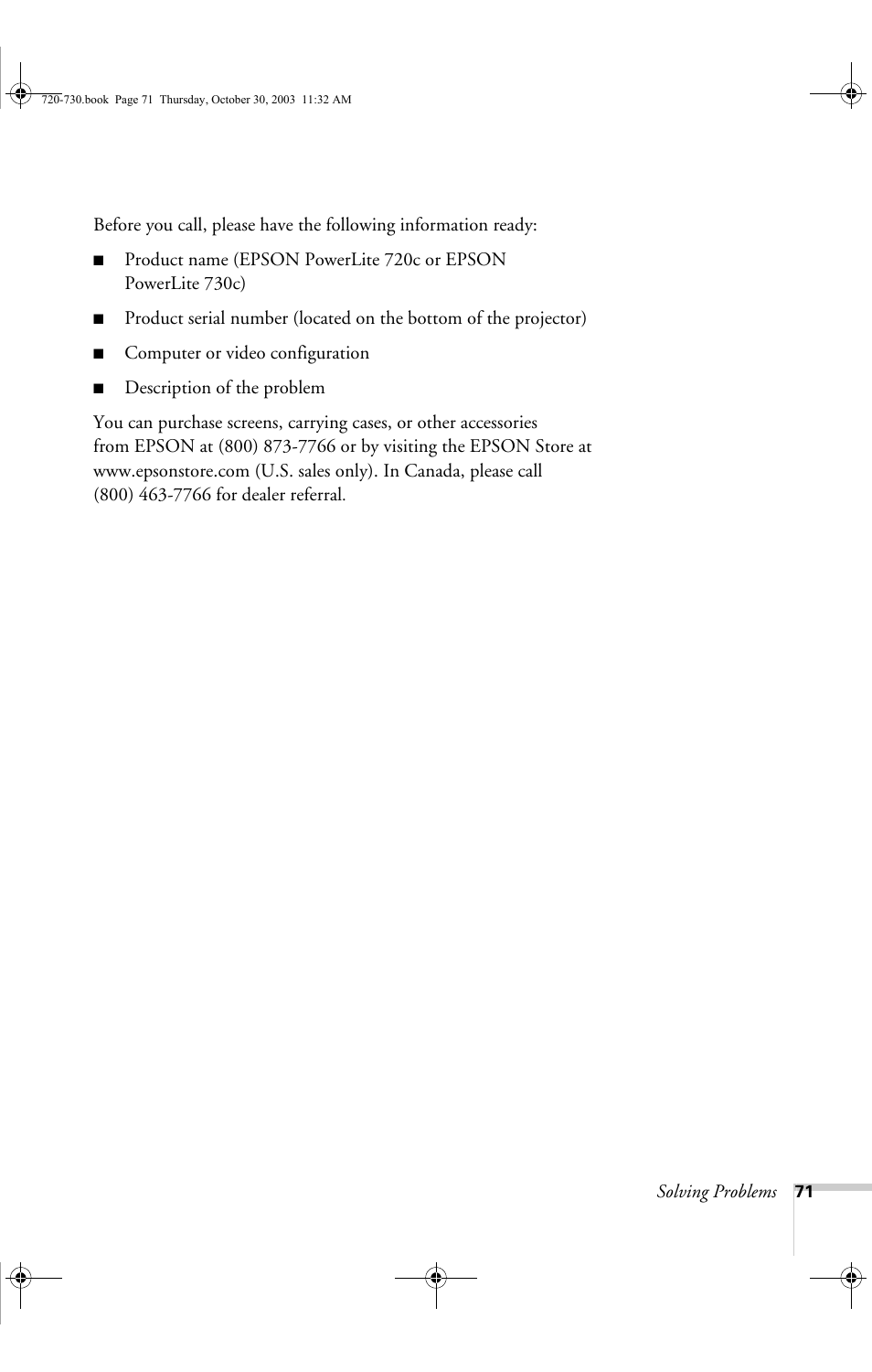 Epson 730c User Manual | Page 77 / 106