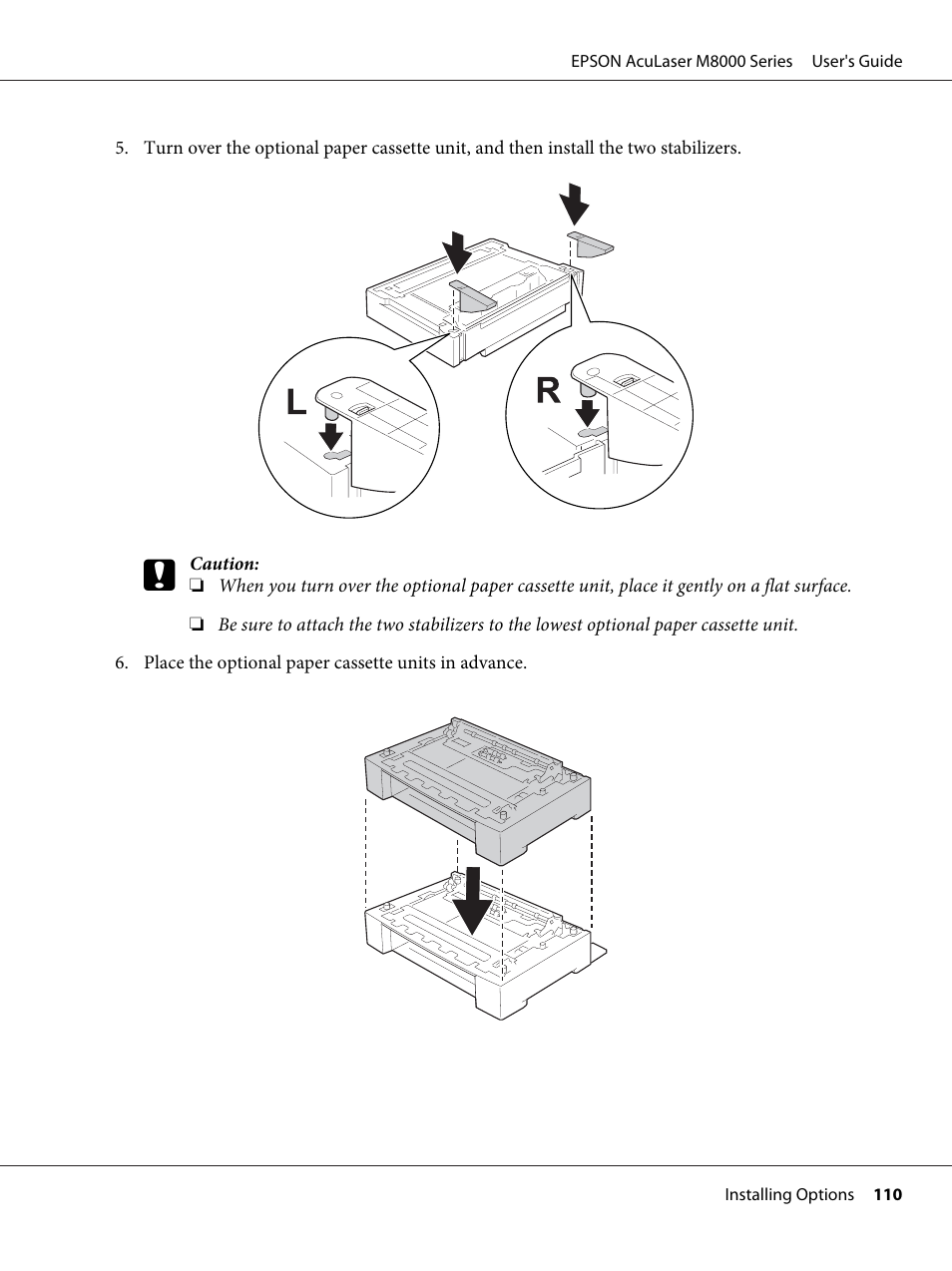 Epson ACULASER M8000 series User Manual | Page 110 / 248