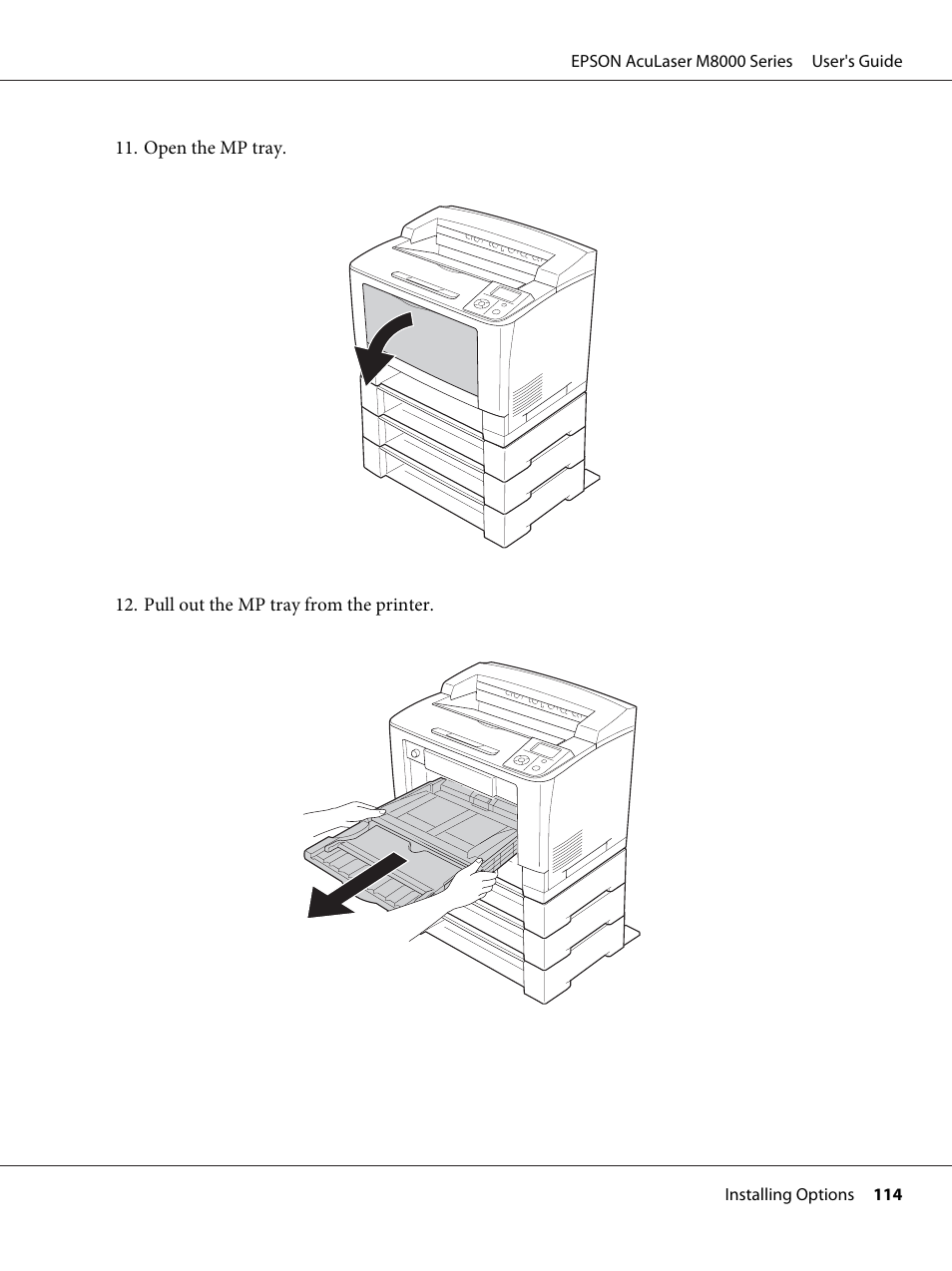 Epson ACULASER M8000 series User Manual | Page 114 / 248