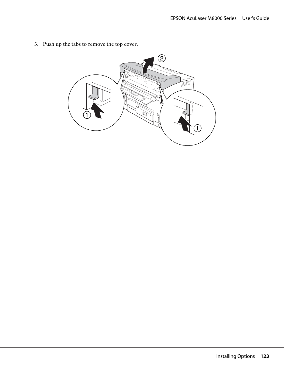 Epson ACULASER M8000 series User Manual | Page 123 / 248