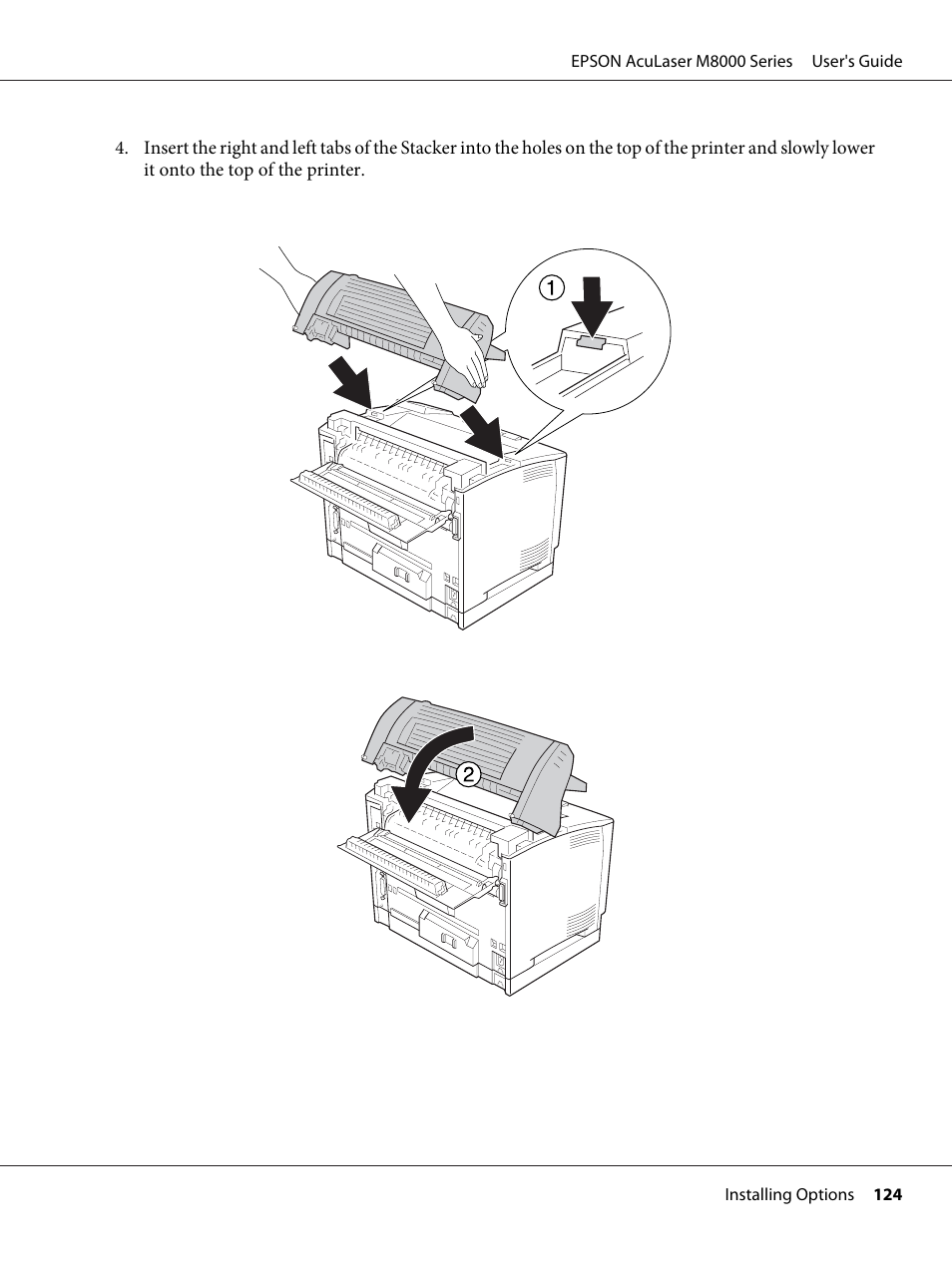 Epson ACULASER M8000 series User Manual | Page 124 / 248