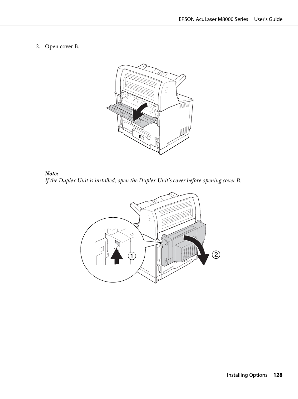 Epson ACULASER M8000 series User Manual | Page 128 / 248