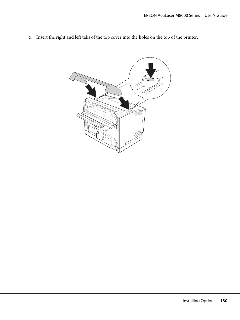 Epson ACULASER M8000 series User Manual | Page 130 / 248