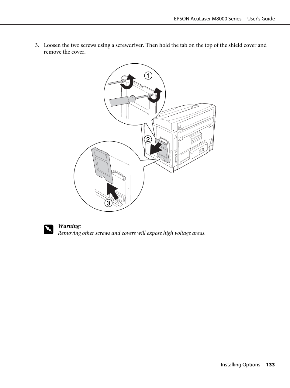 Epson ACULASER M8000 series User Manual | Page 133 / 248