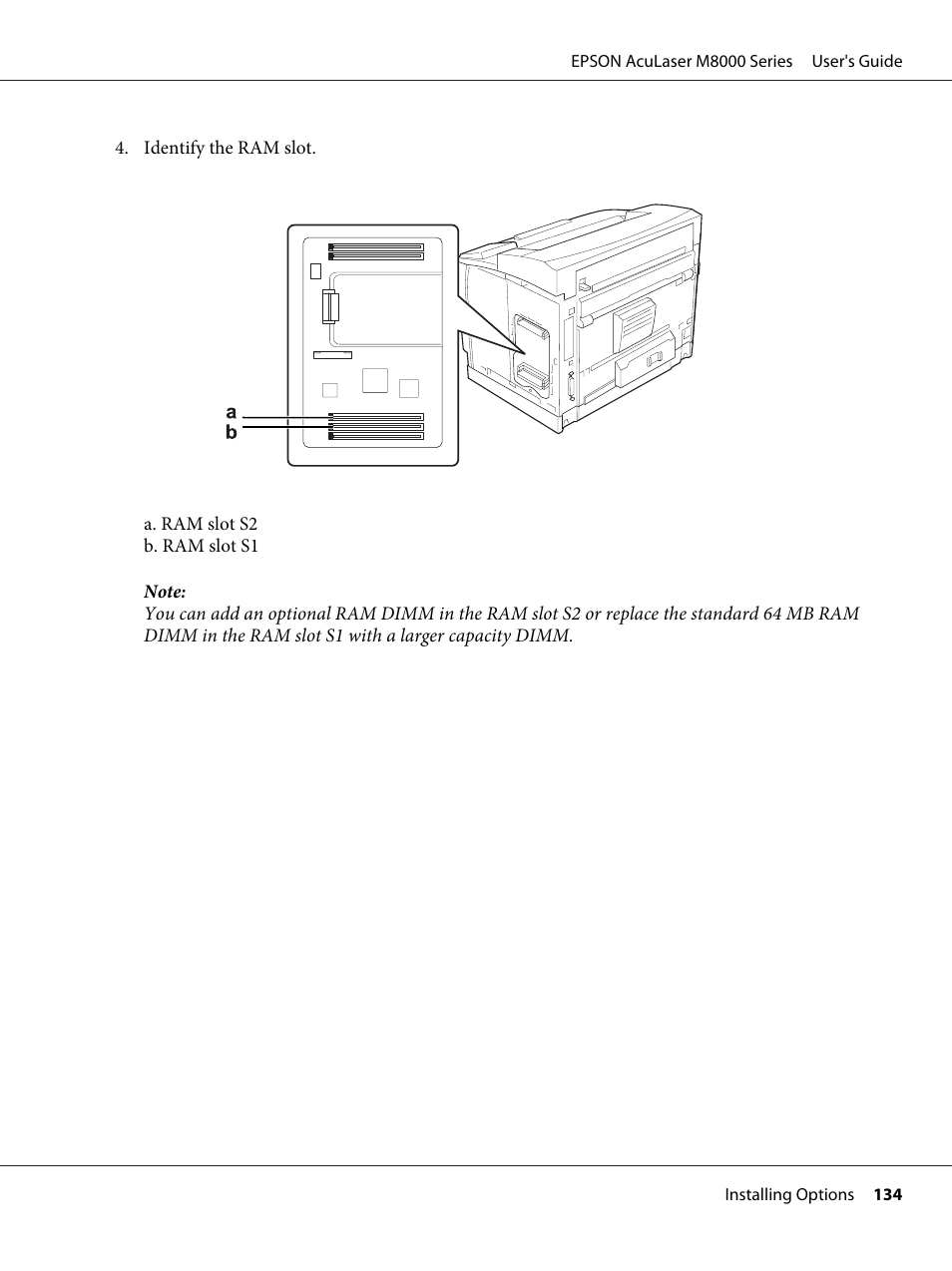 Epson ACULASER M8000 series User Manual | Page 134 / 248