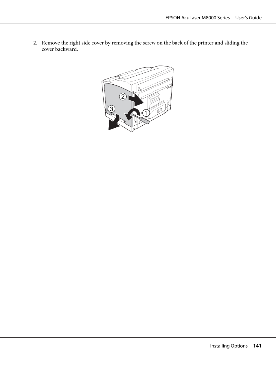 Epson ACULASER M8000 series User Manual | Page 141 / 248
