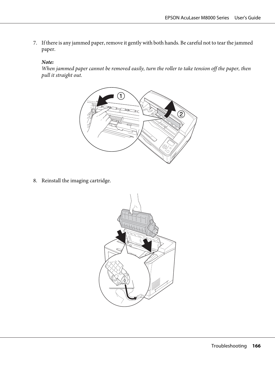 Epson ACULASER M8000 series User Manual | Page 166 / 248