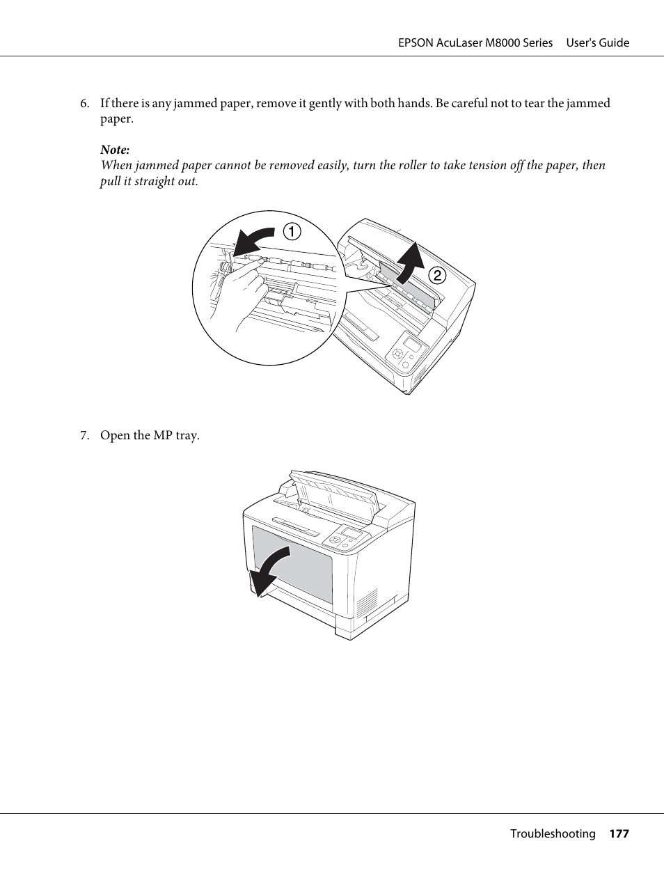 Epson ACULASER M8000 series User Manual | Page 177 / 248