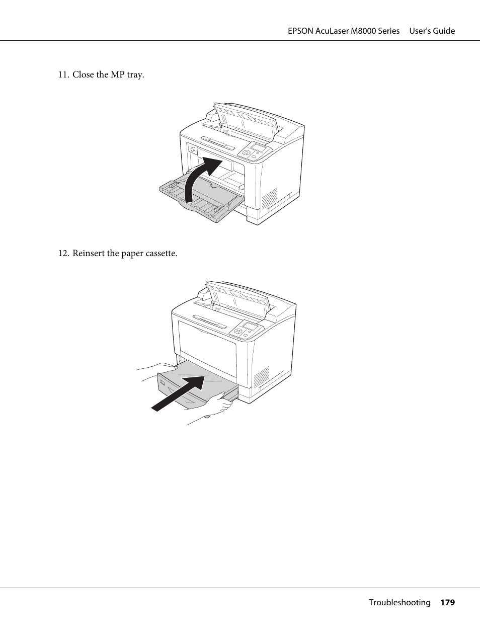 Epson ACULASER M8000 series User Manual | Page 179 / 248