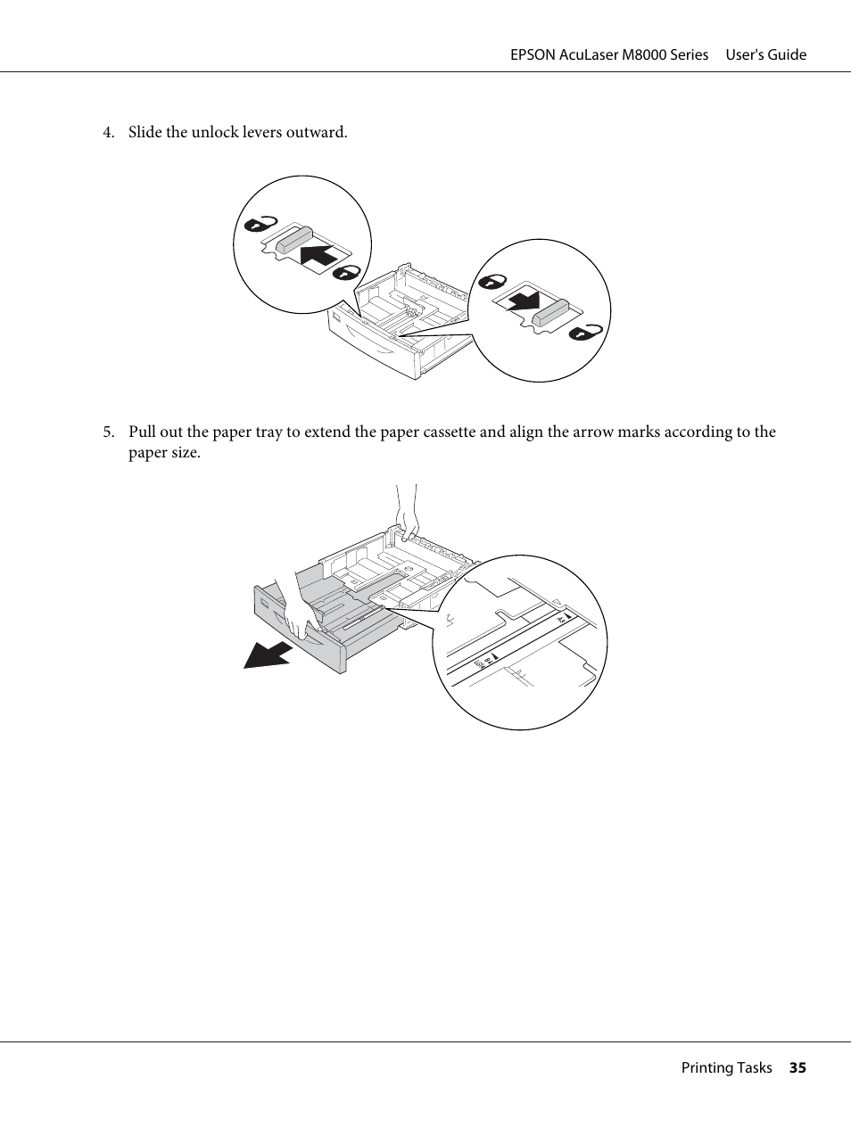 Epson ACULASER M8000 series User Manual | Page 35 / 248