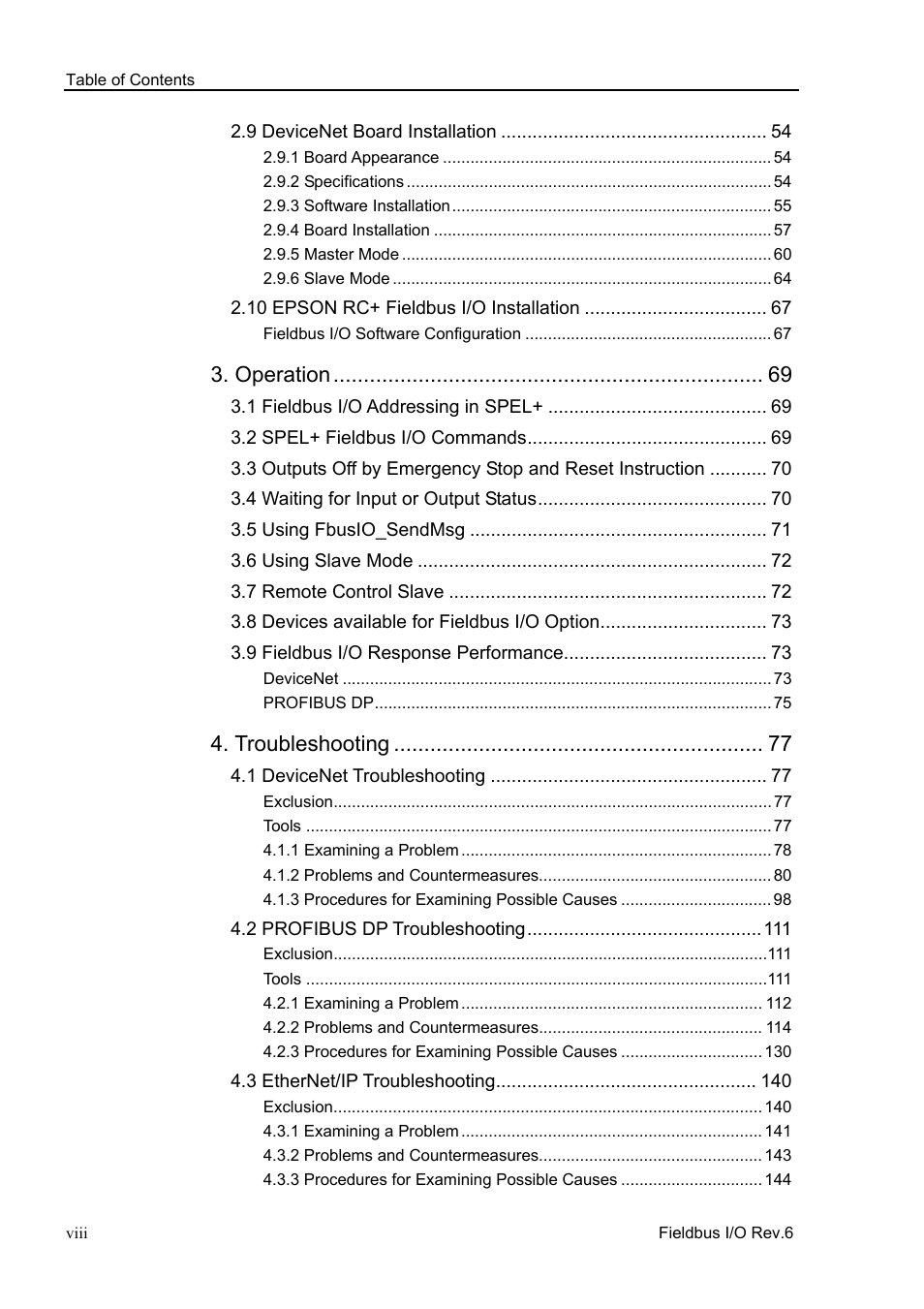 Operation, Troubleshooting | Epson EM07ZS1647F User Manual | Page 10 / 168