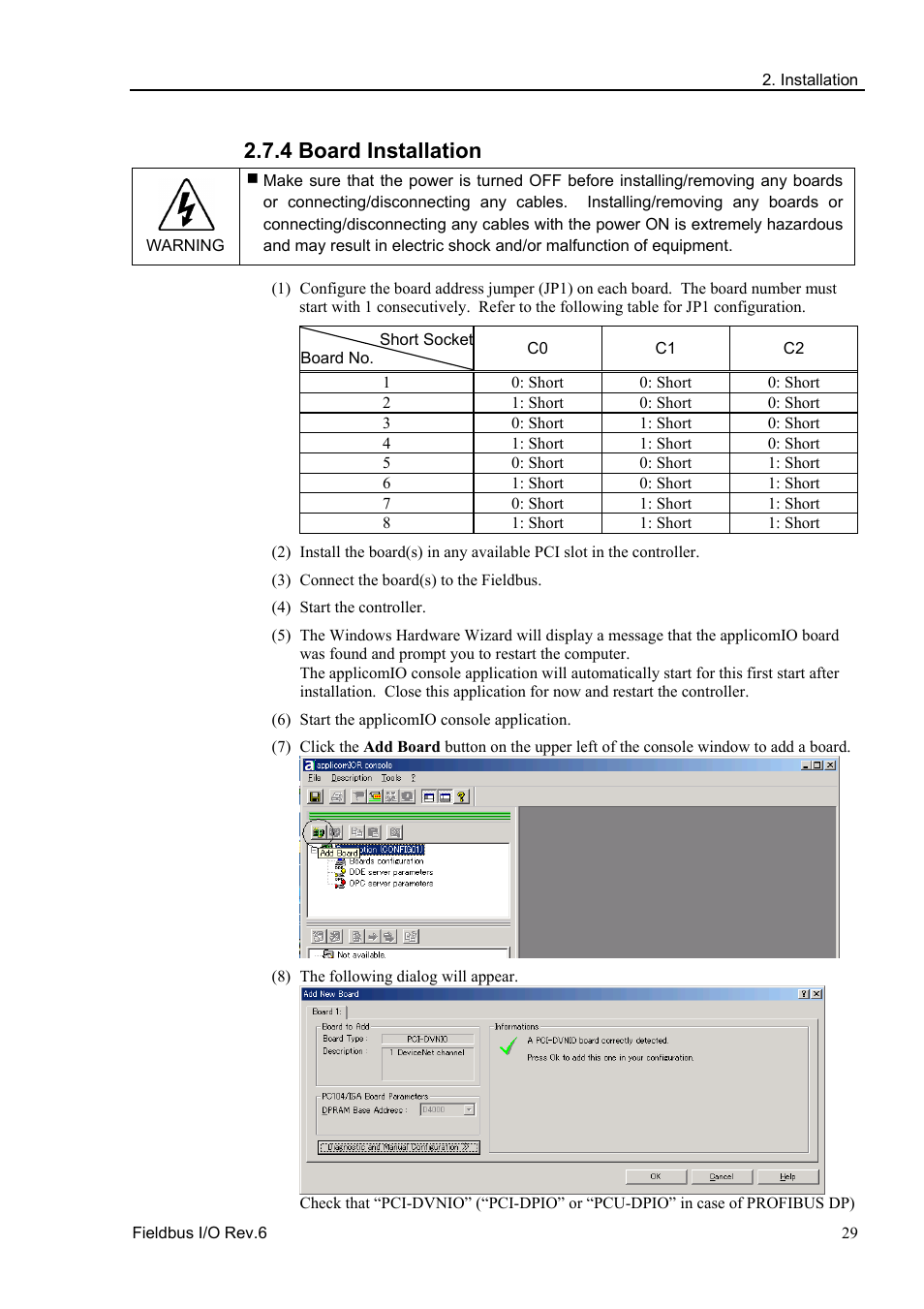4 board installation | Epson EM07ZS1647F User Manual | Page 41 / 168