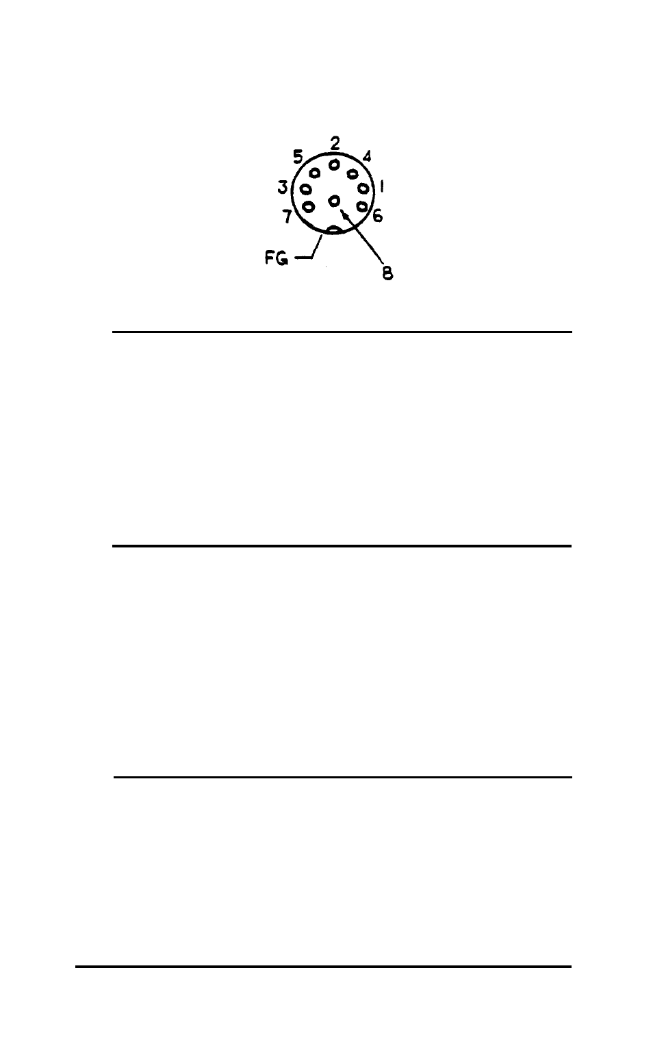 Keyboard connector pin assignments, Parallel port loop-back connector pin assignments, Serial port loop-back connector pin assignments | Specifications b-9 | Epson 10020 User Manual | Page 153 / 238