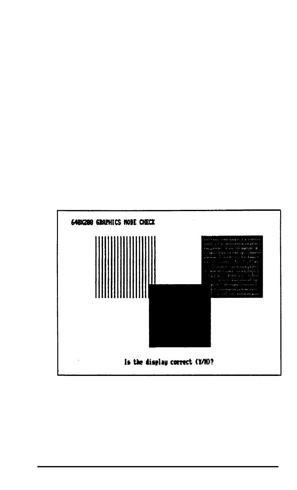 640x200 graphics mode check, D-18 | Epson 10020 User Manual | Page 175 / 238