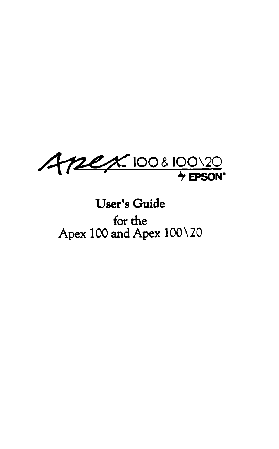 Epson 10020 User Manual | Page 5 / 238