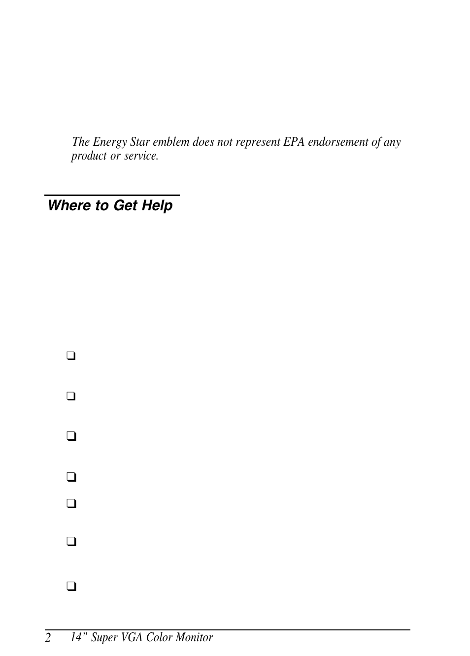 Where to get help | Epson A881381 User Manual | Page 10 / 26