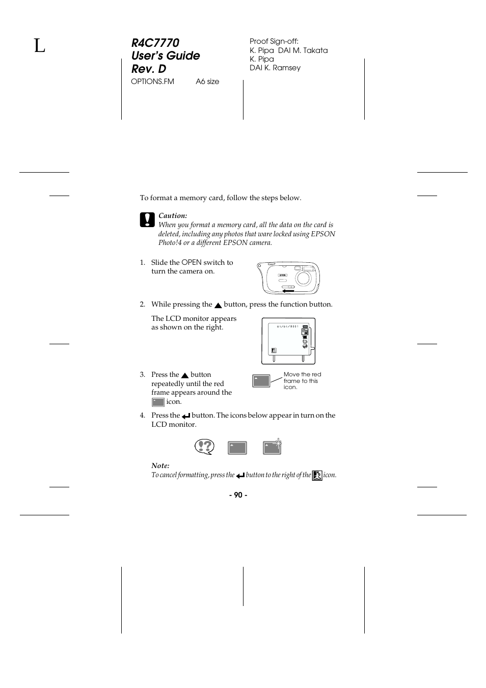 Epson 2100Z User Manual | Page 102 / 156