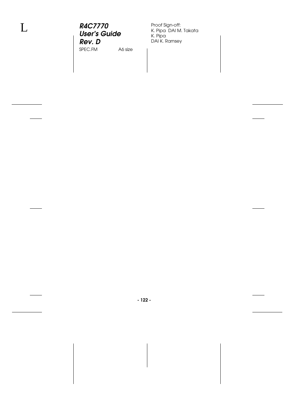 Epson 2100Z User Manual | Page 134 / 156