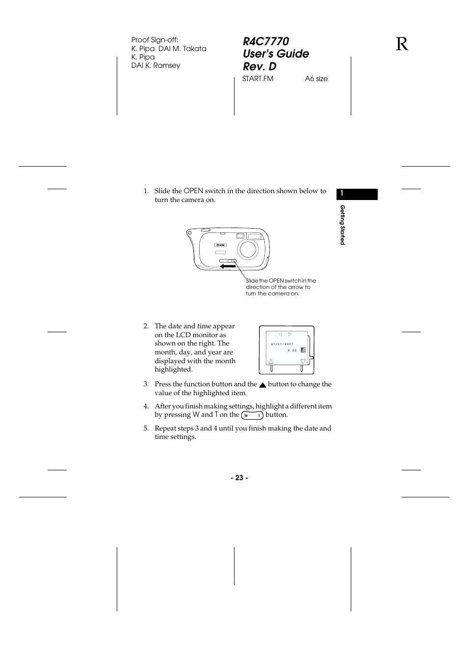 Epson 2100Z User Manual | Page 35 / 156