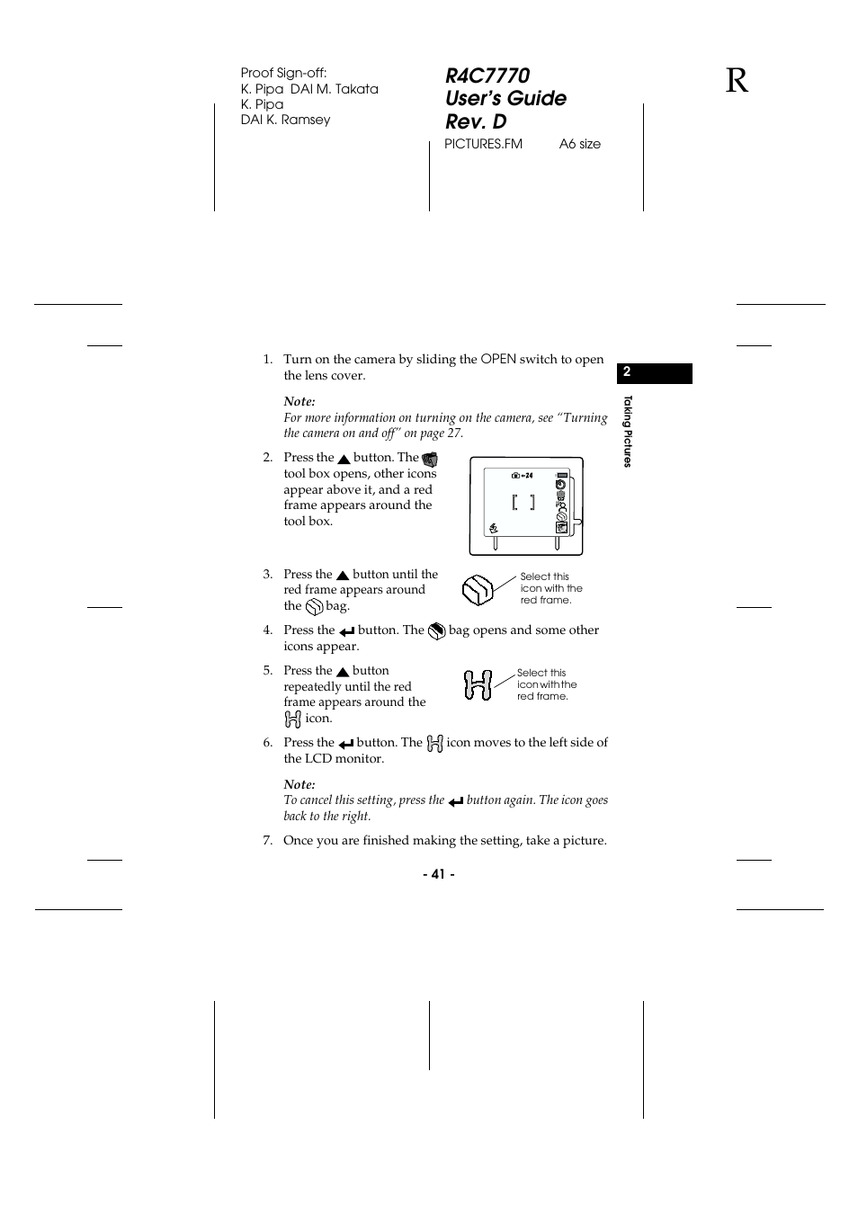 Epson 2100Z User Manual | Page 53 / 156