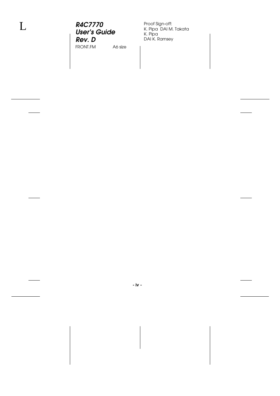 Epson 2100Z User Manual | Page 6 / 156