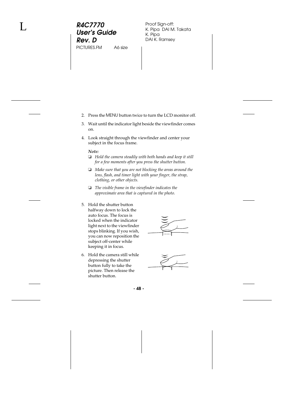 Epson 2100Z User Manual | Page 60 / 156