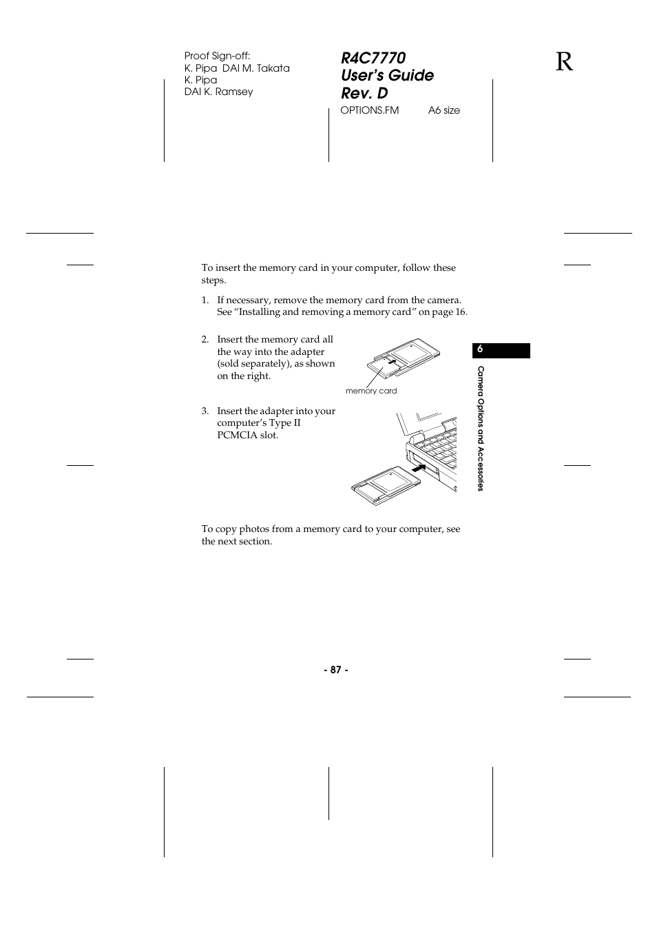 Epson 2100Z User Manual | Page 99 / 156