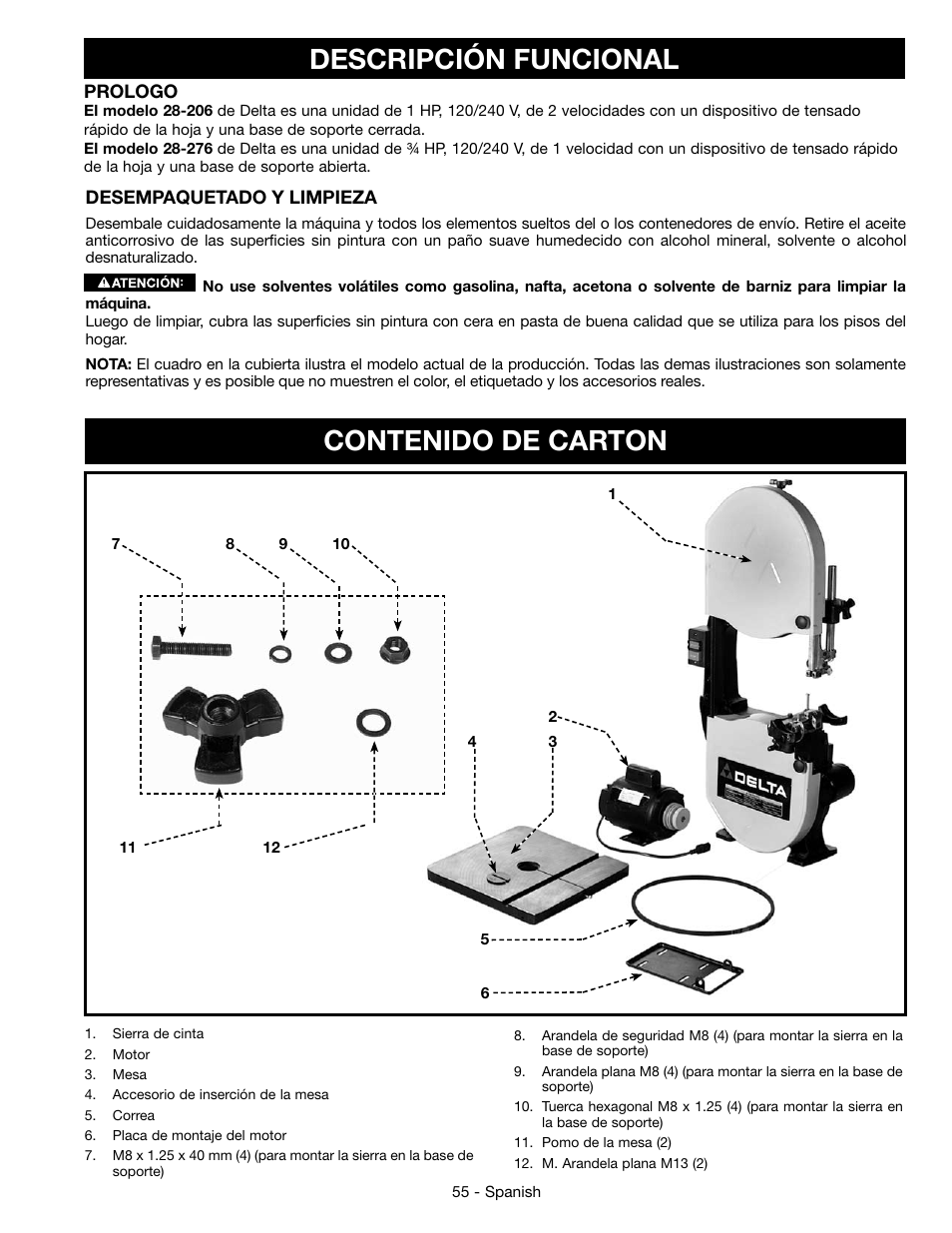 Epson DELTA 28-276 User Manual | Page 55 / 76