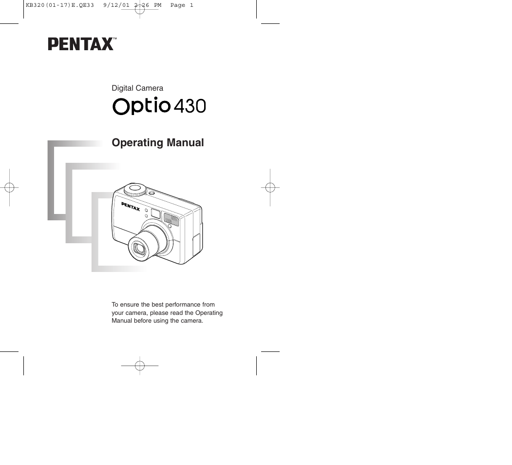 Epson Optio 430 User Manual | 51 pages