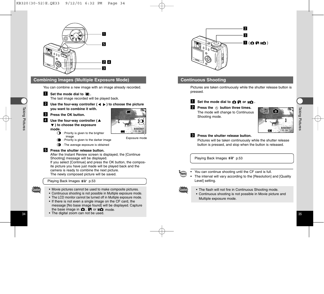 Epson Optio 430 User Manual | Page 19 / 51