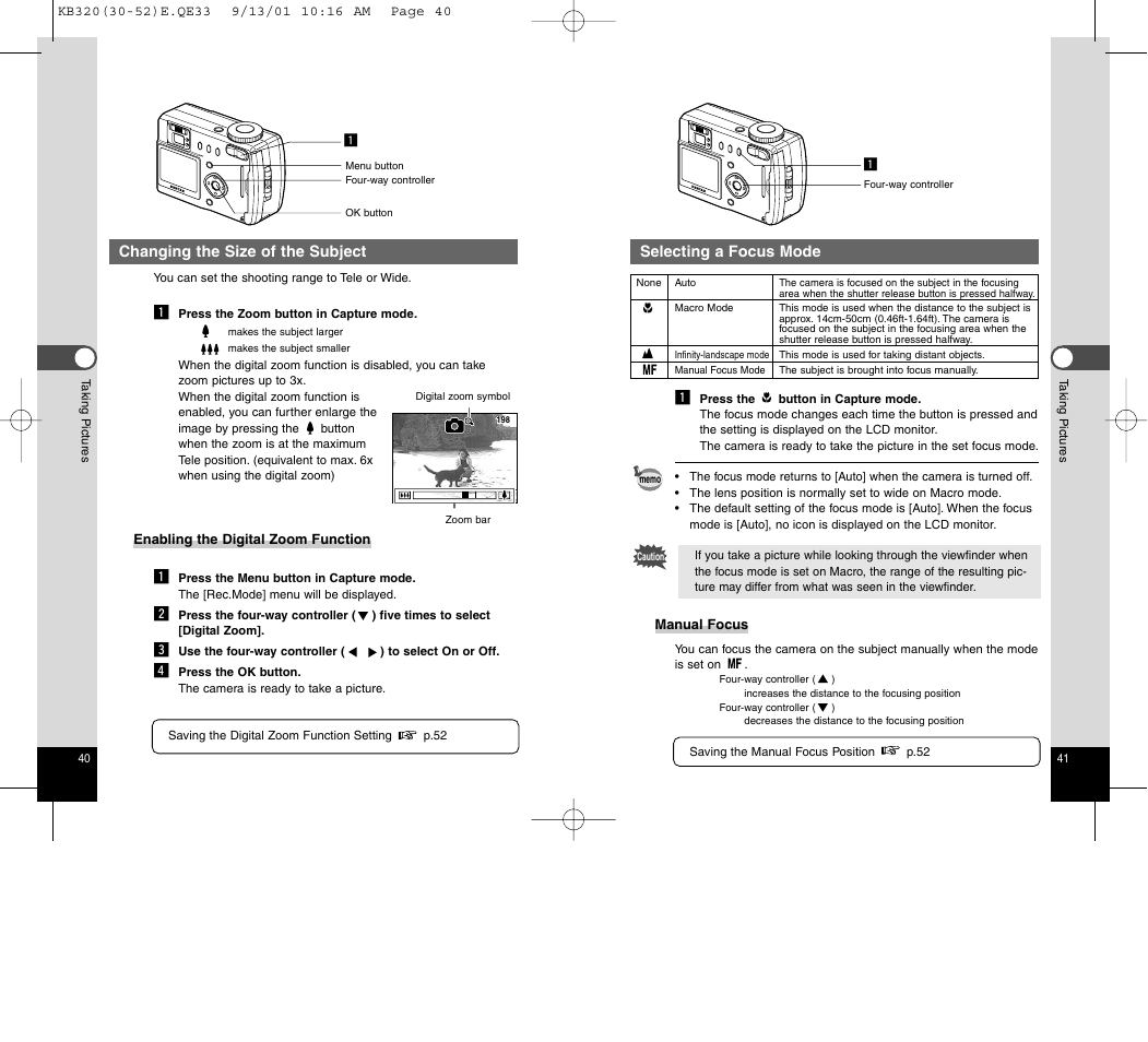 Epson Optio 430 User Manual | Page 22 / 51