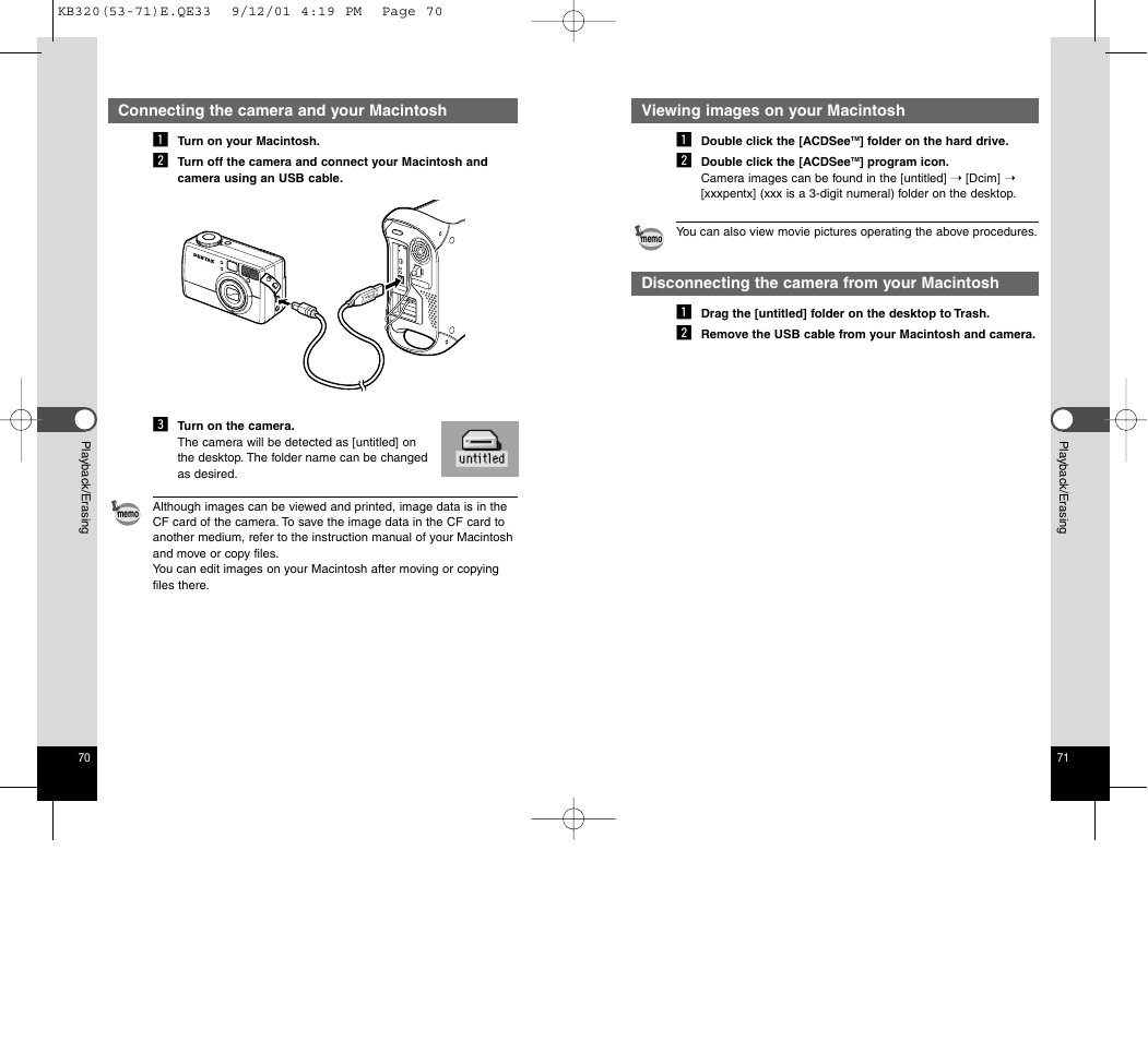 Epson Optio 430 User Manual | Page 38 / 51